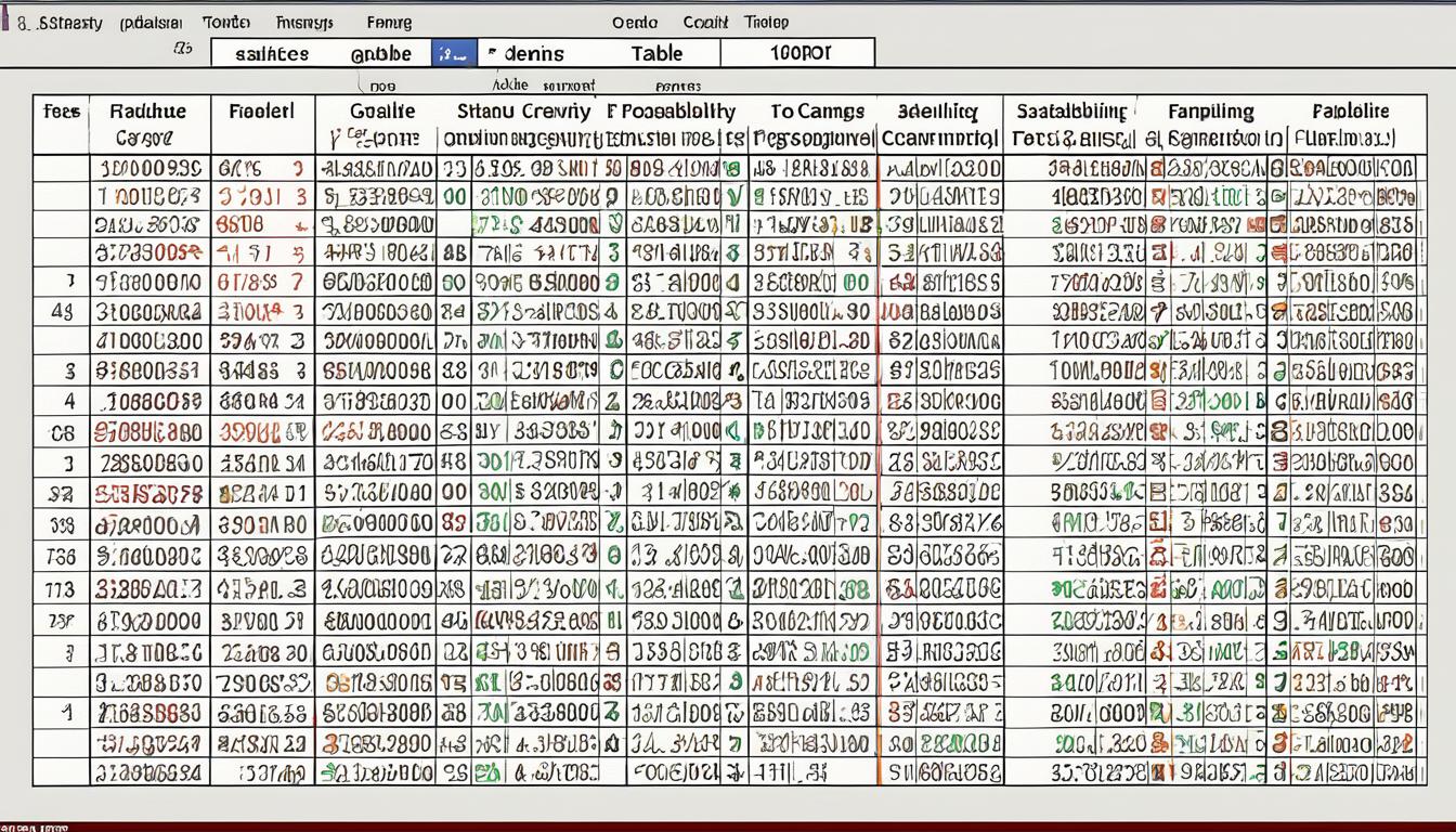 Analisis Tabel Statistik Judi Togel Online Terkini