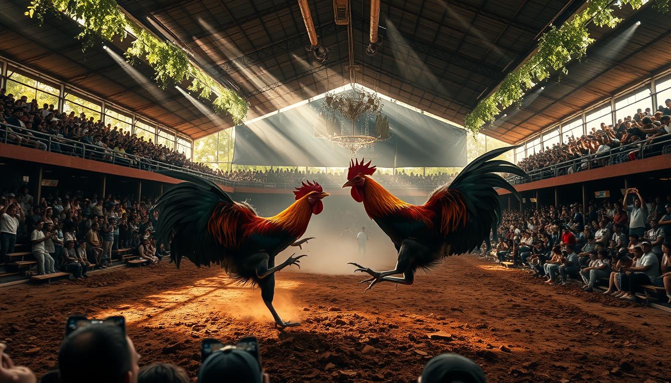 Saksikan Siaran Langsung Sabung Ayam Setiap Hari di Arena