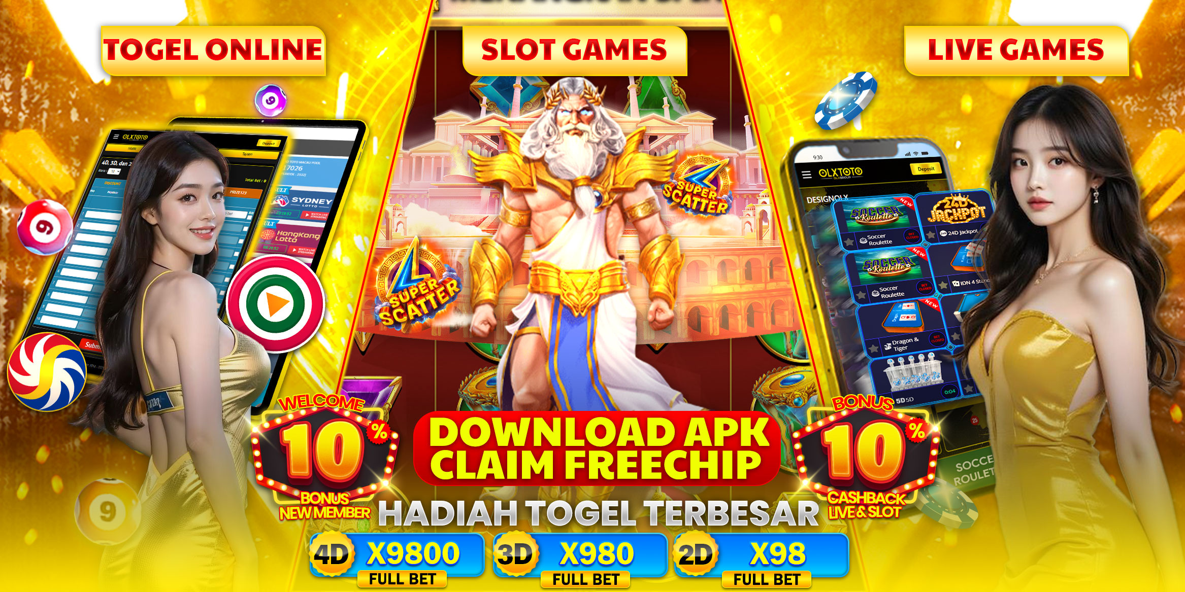 Daftar Olxtoto Sekarang & Klaim Bonus New Member Hingga Jutaan!