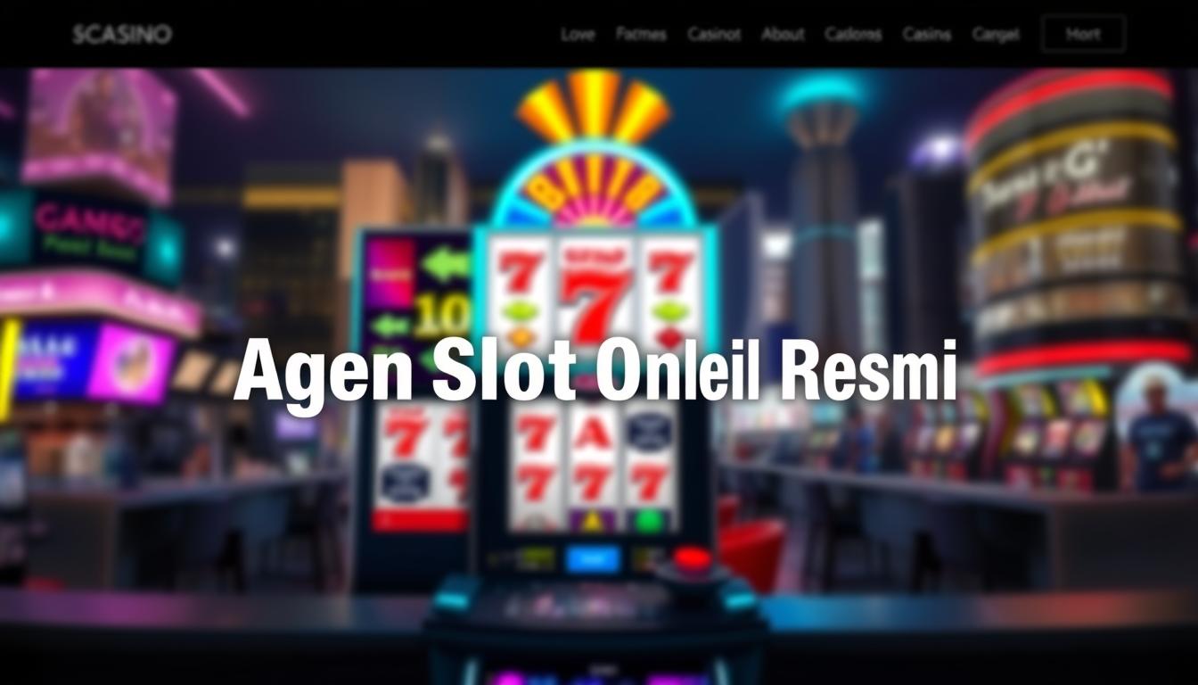 Agen Slot Online Resmi – Pilihan Terbaik untuk Bermain